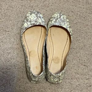 Frye Metallic/Shiny Flats